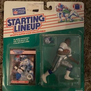 Seattle Seahawks John L. Williams 1989 starting lineup